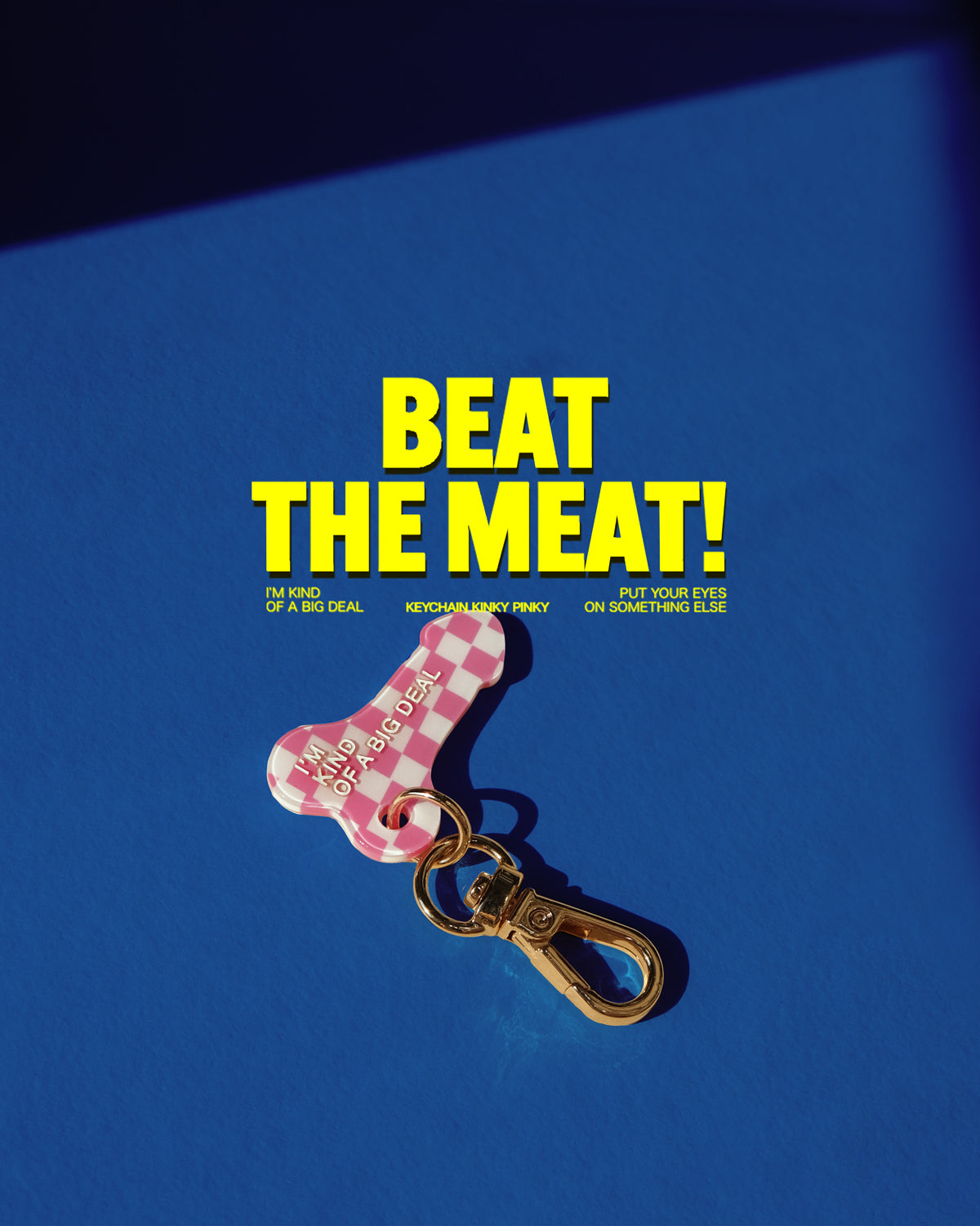 KINKY PINKY KEYCHAIN