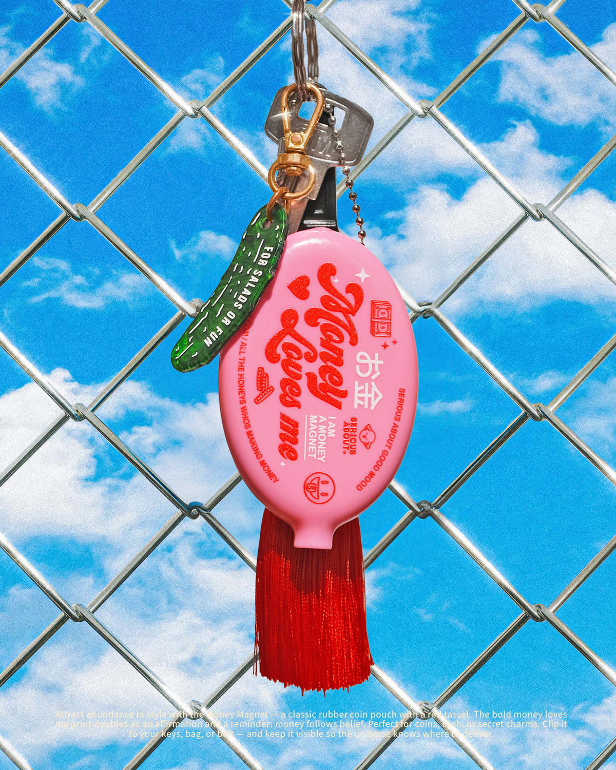 MONEY MAGNET KEYCHAIN