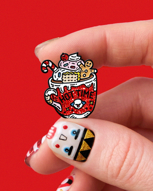 HOT CHOCOLATE, enamel pin