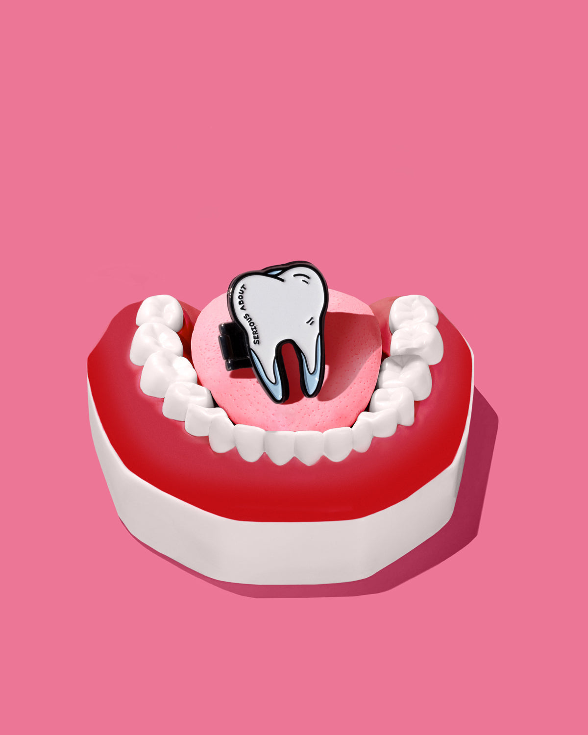 TOOTH FAIRY, folding enamel pin