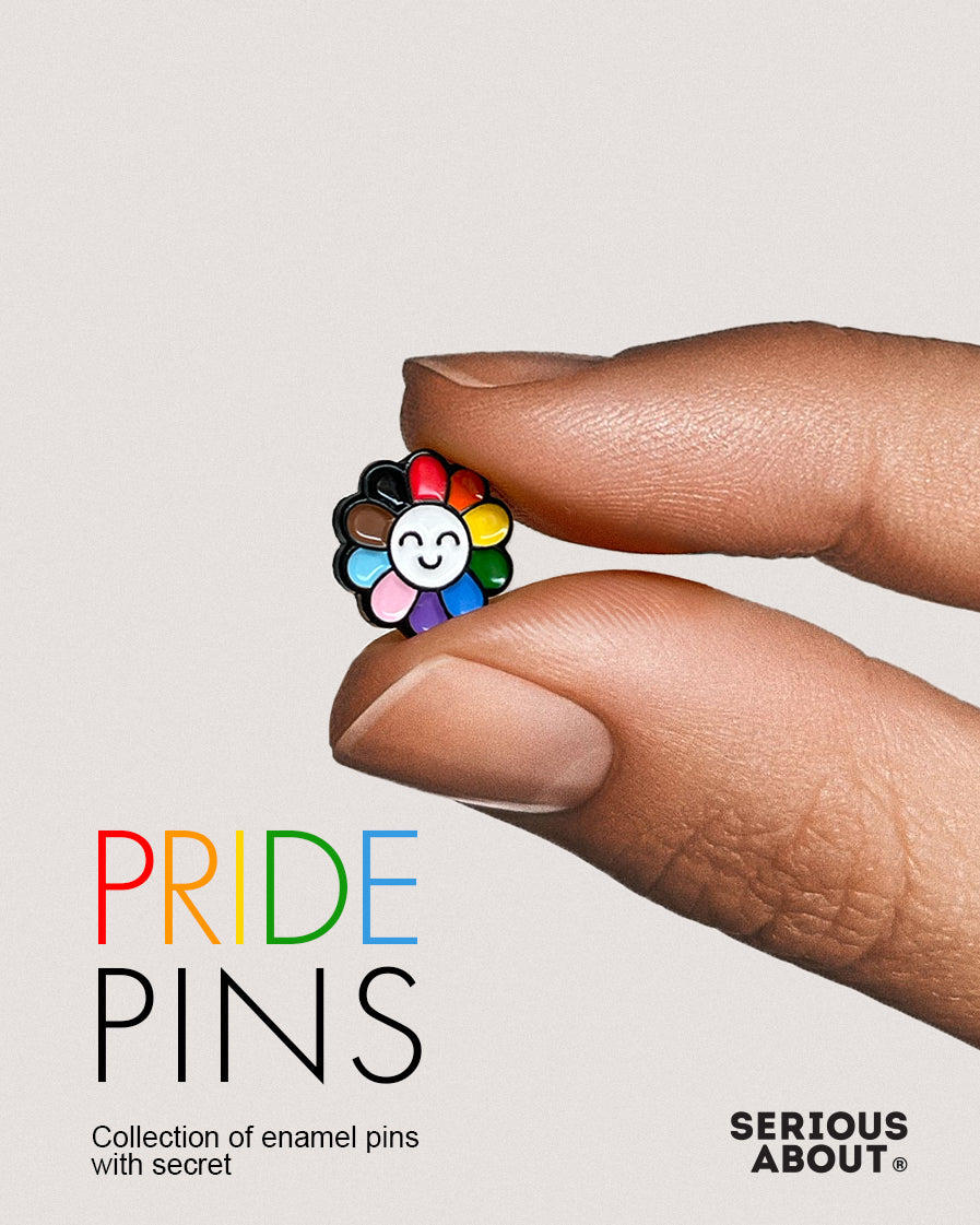 PRIDE FLOWER PIN