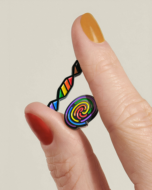 QUEER FINGERPRINT PIN