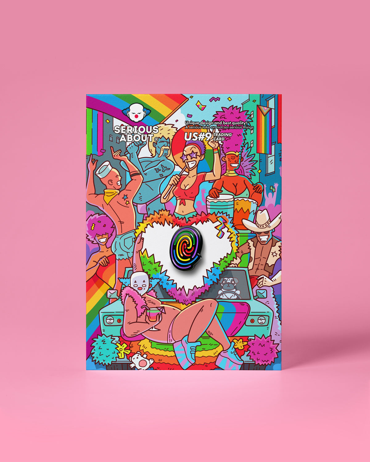 QUEER FINGERPRINT PIN