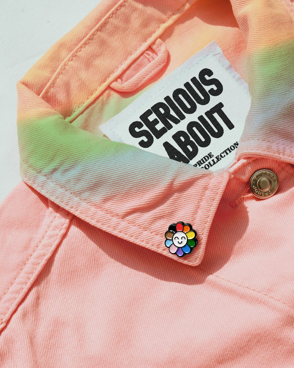 PRIDE FLOWER PIN