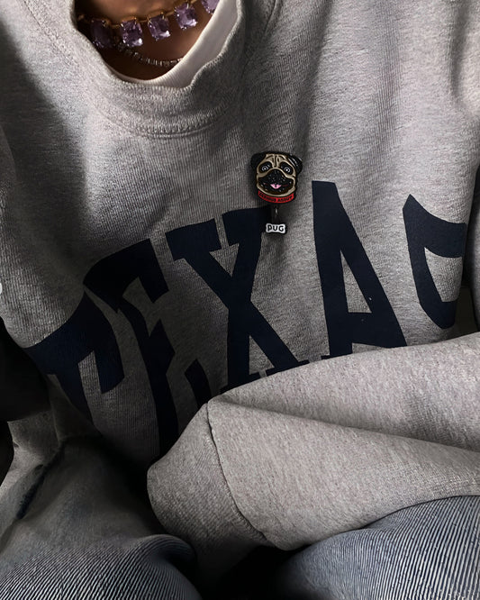 PUG DOG, ENAMEL PIN