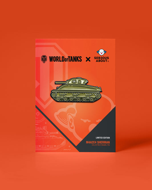 M4A2E4 SHERMAN COLLECTIBLE ENAMEL PIN