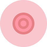 NIPPLE DIMPLE, PINK FRAME, PINK BUTTONS