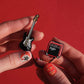 GUITAR COMBO BLACK, chained pin set