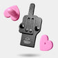 FINGER LOVE, sliding enamel pin