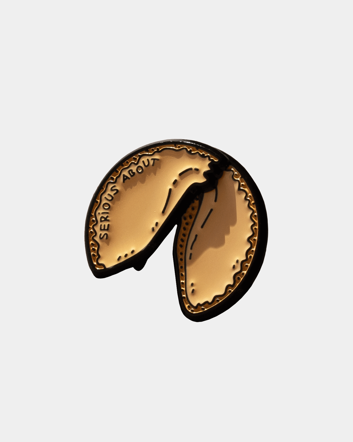 FORTUNE COOKIE, SLIDING ENAMEL PIN
