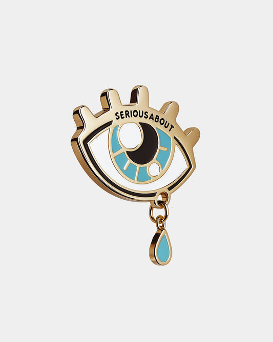GOLDEN EYE, ENAMEL PIN