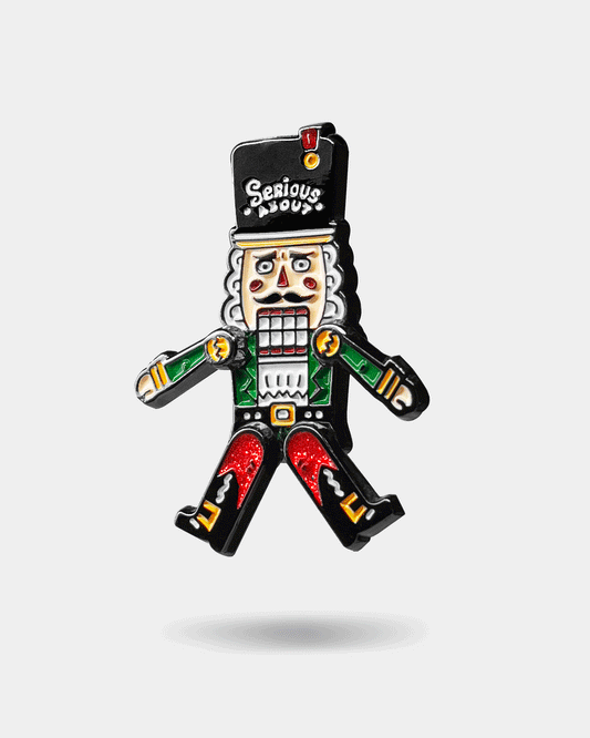 NUTCRACKER, spinning enamel pin