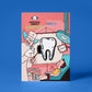 TOOTH FAIRY, folding enamel pin