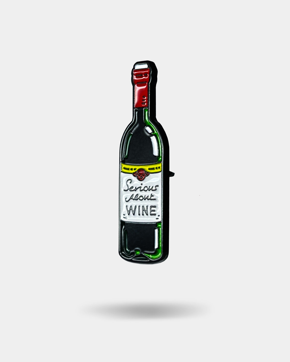 WINE, ENAMEL PIN