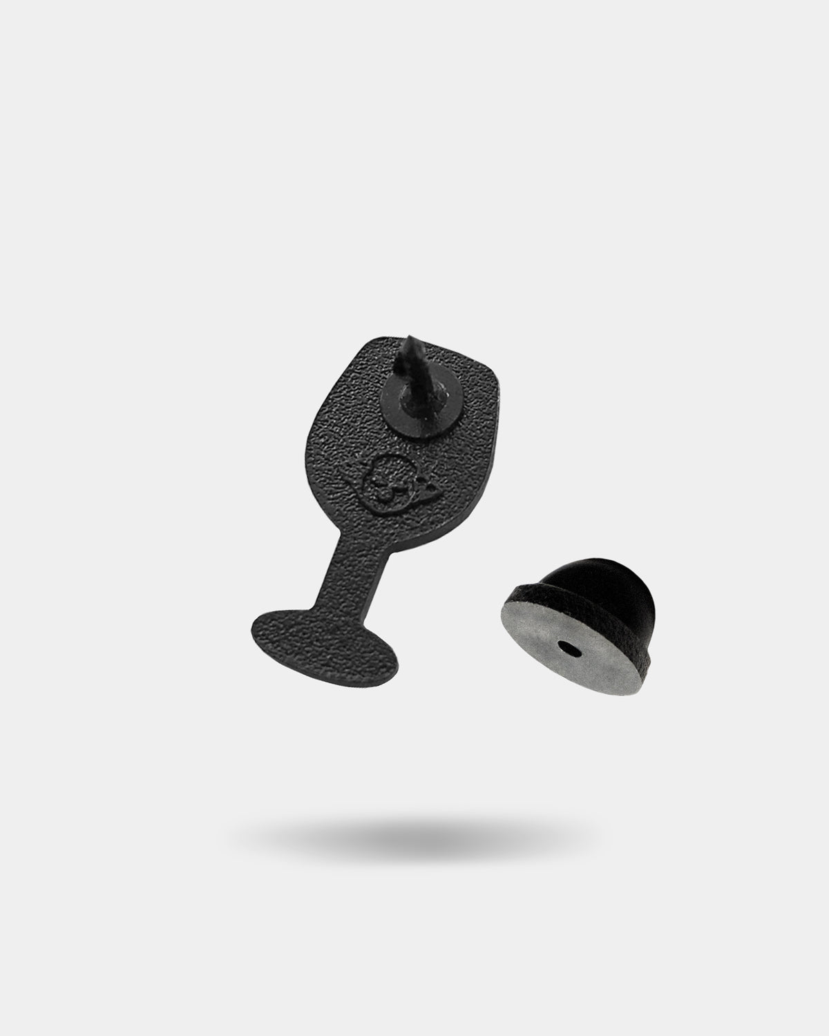 WINE GLASS, ENAMEL PIN