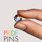 PRIDE FLOWER PIN