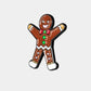 GINGERBREAD MAN, ENAMEL PIN