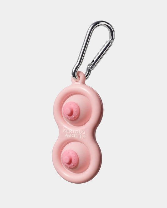 NIPPLE DIMPLE, PINK FRAME, PINK BUTTONS