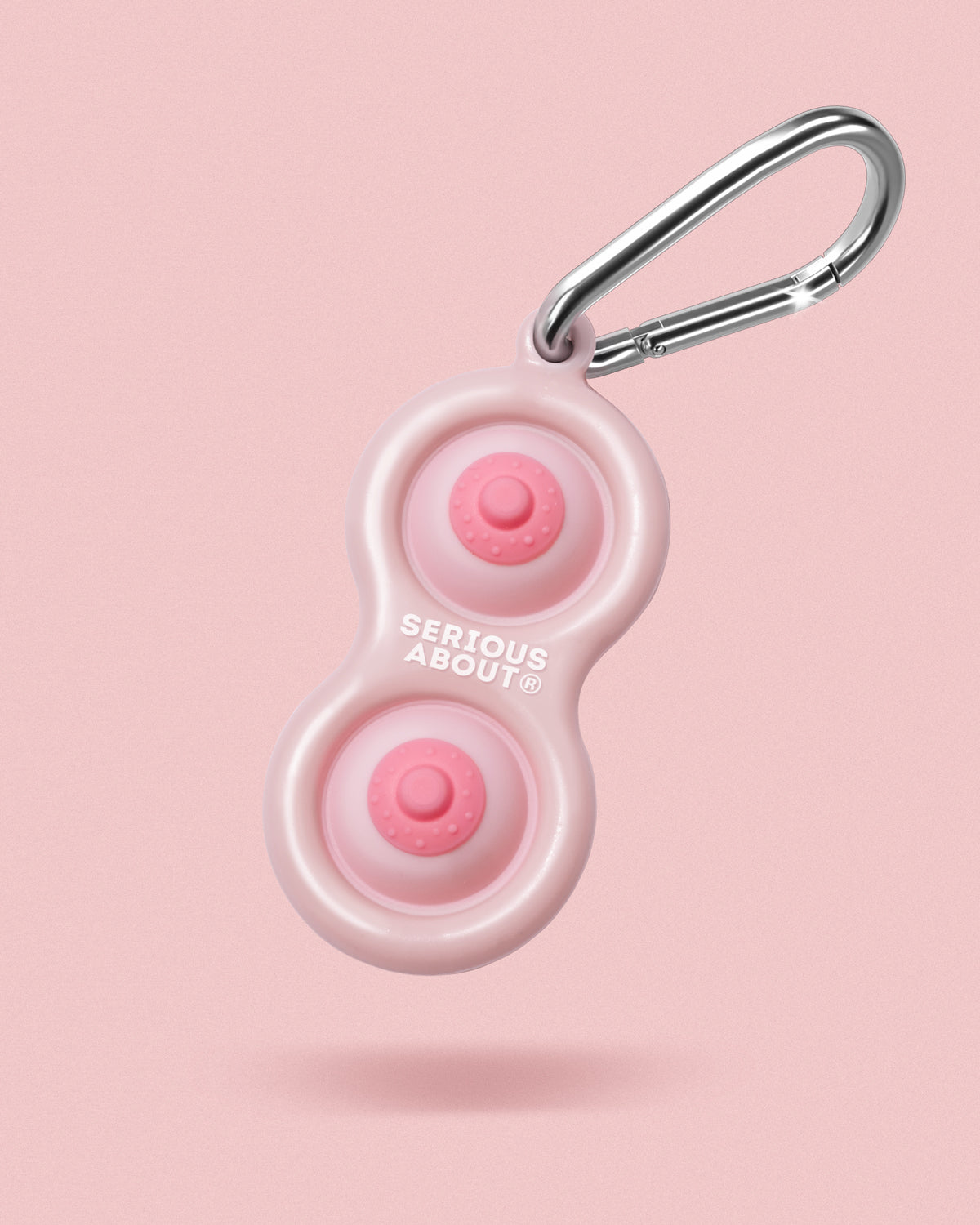 NIPPLE DIMPLE, pink frame, pink buttons