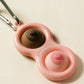 NIPPLE DIMPLE, PINK FRAME, DIVERSE BUTTONS
