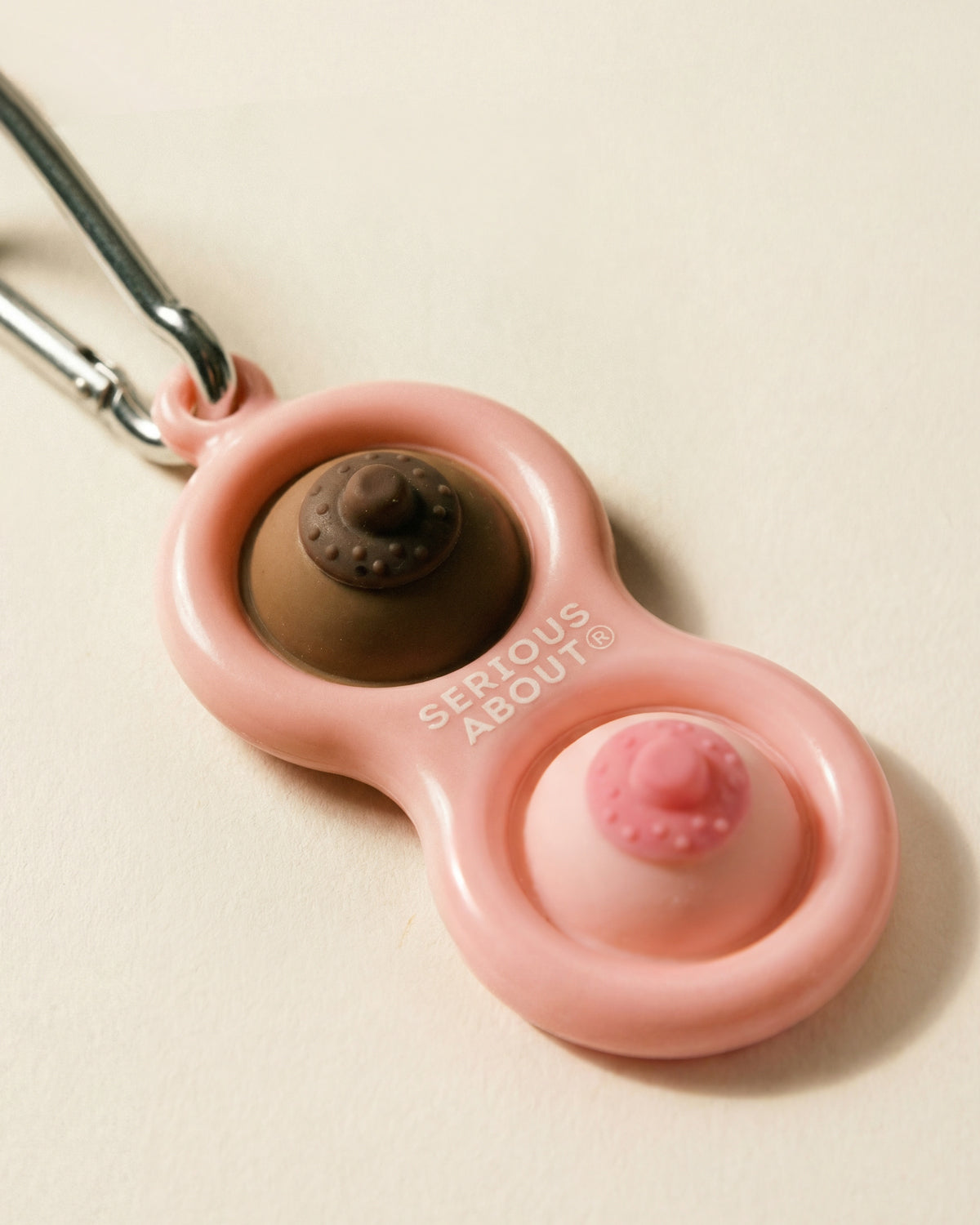 NIPPLE DIMPLE, PINK FRAME, DIVERSE BUTTONS