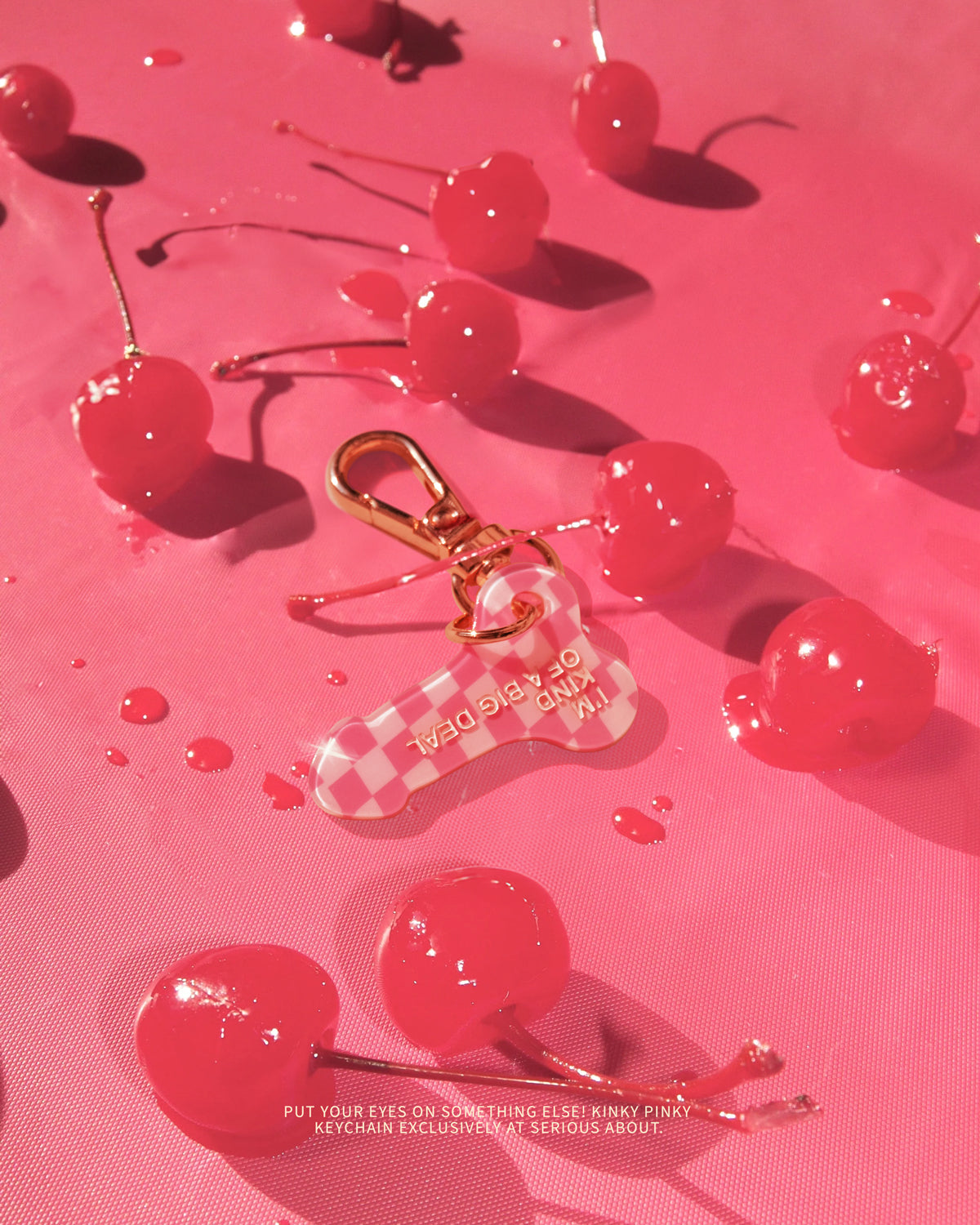 KINKY PINKY KEYCHAIN