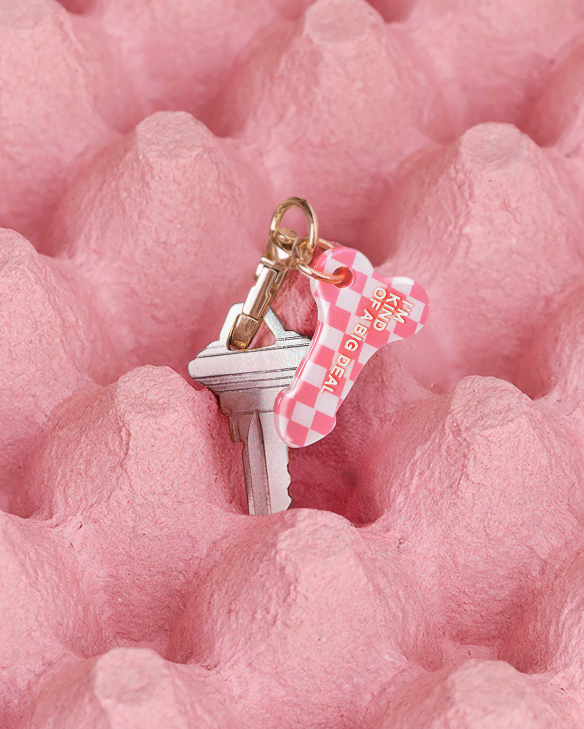 KINKY PINKY KEYCHAIN