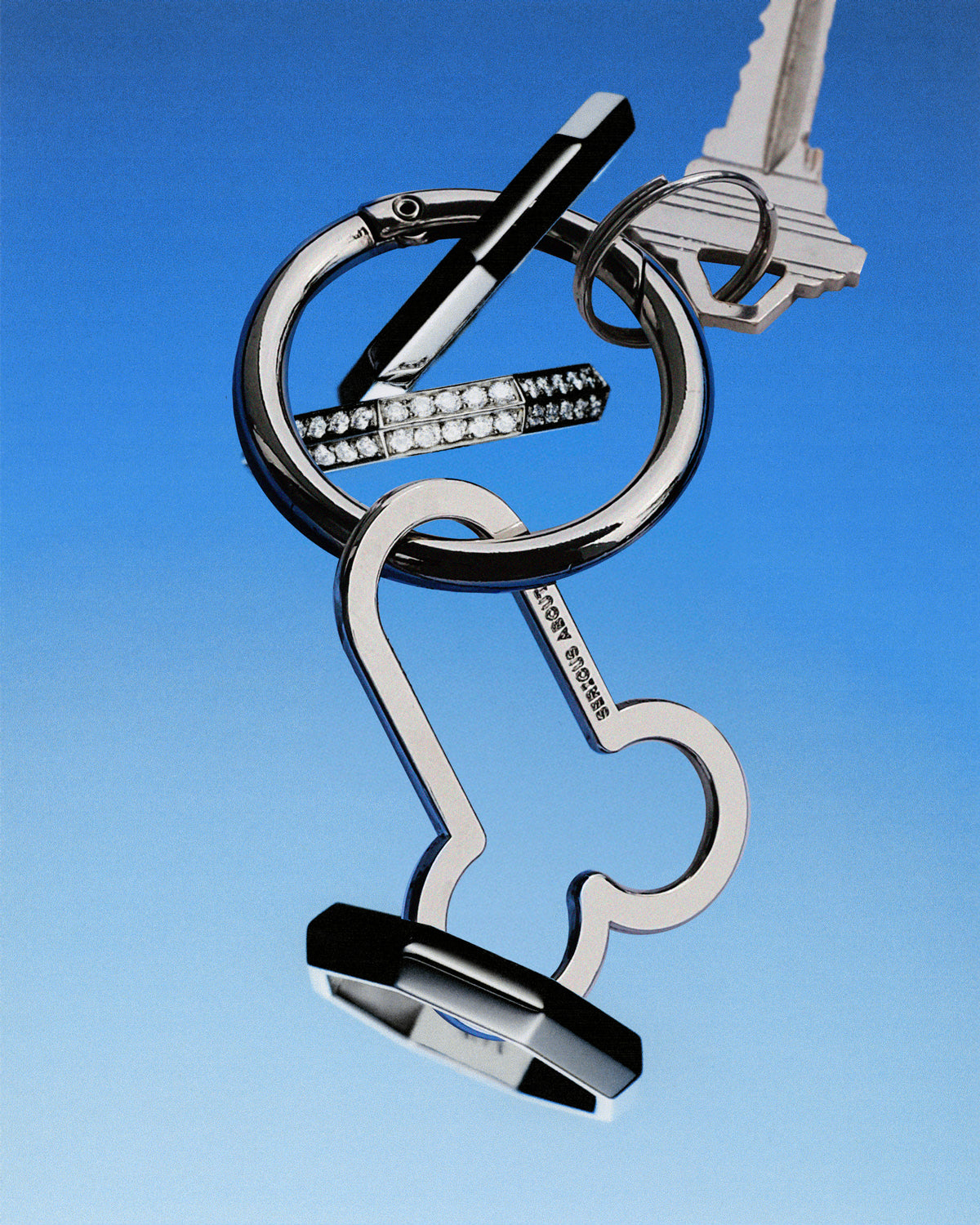 STEEL BILL KEYCHAIN – SERIOUS ABOUT