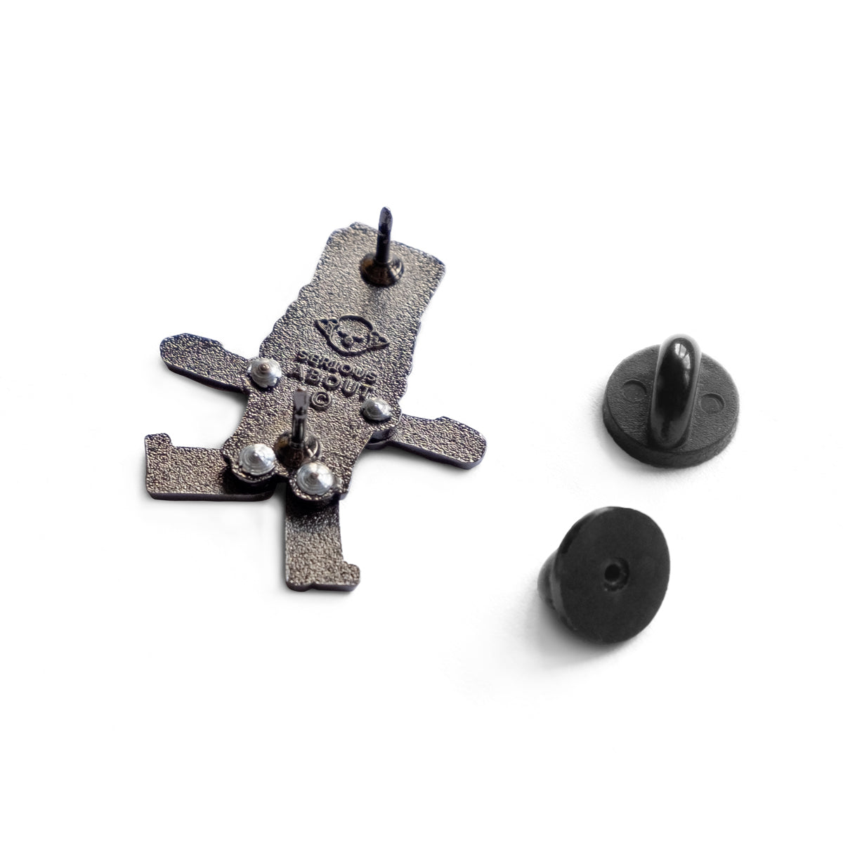 NUTCRACKER, spinning enamel pin